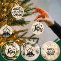 Christian Nativity Ornaments Cross Scene Set 8 Pcs Christmas Decor by Deal US