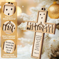 Christian Nativity Ornaments Cross Scene Set 8 Pcs Christmas Decor by Deal US