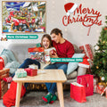 Alagoo 2025 Holiday Jigsaw Puzzle Advent Calendar Puppy & Cat 1008 pcs by Deal US