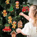 12pcs Gingerbread Man Christmas Tree Ornaments Cute Xmas Decor Accessories by Deal US