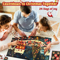 Cabtnca Puzzle Advent Calendar 2024 Christmas Countdown 1008 Pieces by Deal US