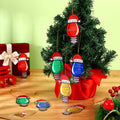 Syhood 24 Pcs Christmas Light Bulb Ornaments Xmas Tree Hanging Decor by Deal US