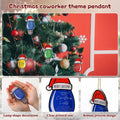 Syhood 24 Pcs Christmas Light Bulb Ornaments Xmas Tree Hanging Decor by Deal US