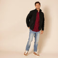 Amazon Essentials Men's Full-Zip Fleece Jacket Black Size X-Small by Deal US
