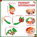 Lonfliness Elf Christmas Tree Topper 4pcs Xmas Holiday Decor Set by Deal US