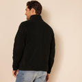 Amazon Essentials Men's Full-Zip Fleece Jacket Black Size X-Small by Deal US