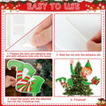 Lonfliness Elf Christmas Tree Topper 4pcs Xmas Holiday Decor Set by Deal US