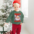 C&M WODRO Toddler Christmas Santa Sweatshirt Pants Set Green Size 5-6 Years by Deal US