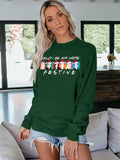 FASHGL Christmas Friends Sweatshirt Women Green Long Sleeve XX Large by Deal US