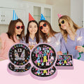 Its Me Birthday Girl Tableware Plates Napkins Party Supplies Pink 24 Count by Deal US