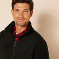 Amazon Essentials Men's Full-Zip Fleece Jacket Black Size X-Small by Deal US