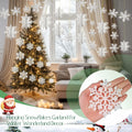 Fullhawl 3D Snowflake Christmas Ornaments Set 12 Pcs Silver Decoration by Deal US