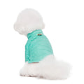 Miaododo Winter Dog Coat Windproof Cotton-Padded High Collar Size L- Black by Deal US