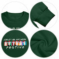 FASHGL Christmas Friends Sweatshirt Women Green Long Sleeve XX Large by Deal US