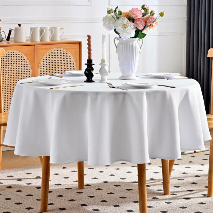 Aironment Rectangle Tablecloth Water Stain Resistant 60x120in Orange by Deal US