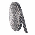 MECCANIXITY 10mm Self Adhesive Crystal Rhinestone Ribbon 5 Yards Black by Deal US