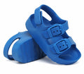 INMINPIN Toddler Buckle Sandals Comfort Open Toe Adjustable Strap Blue Size 5 by Deal US