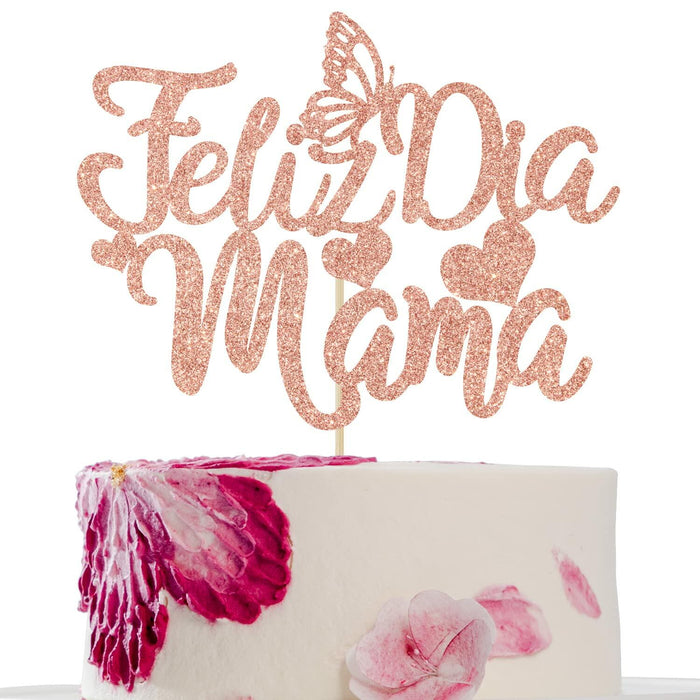 Feliz Dia Mama Cake Topper First Holy Communion Mothers Day Decor by Deal US