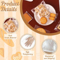 Clear Cellophane Gift Bags 5x7 Inch 200 Pcs with Twist Ties by Deal US