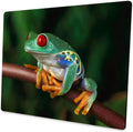 Personalized Rectangular Gaming Mouse Pad Oil Painting Frog Natural Rubber by Deal US
