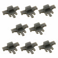 YHXiXi 8PCS Cabinet Door Angle Restriction Clips for Face Frame Hinges by Deal US