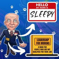 Pesky Patriot Sleepy Joe Biden Dog Toy Let’s Go Brandon 12" Durable Polyester by Deal US