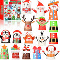 ZOIIWA Christmas Craft DIY Kit 16 Pack Paper Cups Xmas Holiday Supplies by Deal US