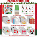 ZOIIWA Christmas Craft DIY Kit 16 Pack Paper Cups Xmas Holiday Supplies by Deal US
