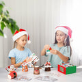 ZOIIWA Christmas Craft DIY Kit 16 Pack Paper Cups Xmas Holiday Supplies by Deal US