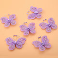Yosoo Health Gear Wire Mesh Glitter Butterflies 24Pcs Sheer Wedding Decor by Deal US
