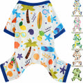 Dog Pajamas Small Chihuahua Yorkie Teacup Puppy Pjs Soft Pet Clothes Size 2XL by Deal US