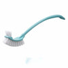[Like New] Simple Toilet Brush Double Sided Clean Brush with Long Holder Green 1pc