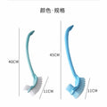 [Like New] Simple Toilet Brush Double Sided Clean Brush with Long Holder Green 1pc by Deal US