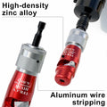 [Like New] Fivepears Electric Wire Stripper Set Adjustable 2.5 4.0 6.0 Square Aluminum by Deal US