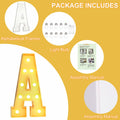Foaky 3FT Marquee Light Up Letter R Party Decor Foam Board Kit by Deal US