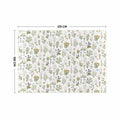 Artoid Mode Wild Floral Antique Herbs Area Rug Home Decor 5x7 Feet by Deal US