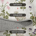 Artoid Mode Wild Floral Antique Herbs Area Rug Home Decor 5x7 Feet by Deal US