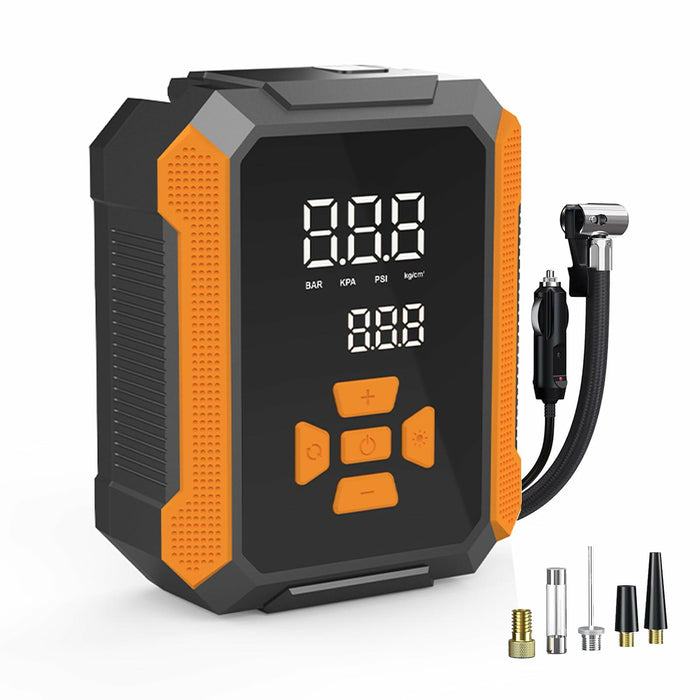 T&Jero Portable Air Compressor 150PSI Cordless Digital Pressure Gauge Pump by Deal US