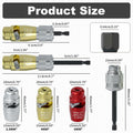 [Like New] Fivepears Electric Wire Stripper Set Adjustable 2.5 4.0 6.0 Square Aluminum by Deal US