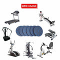 [Like New] U MAX Exercise Equipment Pads Anti Vibration 4.7x0.6in Black 6pc by Deal US