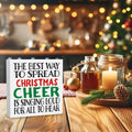 Christmas Holiday Decor Xmas Vacation Decorations 5x5 Inches Funny Sign by Deal US