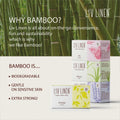 Liv Linen Bamboo Deodorant Wipes Lemon Scent 30 Count by Deal US