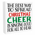 Christmas Holiday Decor Xmas Vacation Decorations 5x5 Inches Funny Sign by Deal US