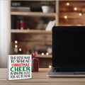 Christmas Holiday Decor Xmas Vacation Decorations 5x5 Inches Funny Sign by Deal US