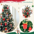 OAOLEER 12 Pack Acrylic Christmas Tree Ornaments Snowman Santa Crafts by Deal US