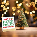 Christmas Vacation Acrylic Desk Decor Sign Clear 4x4 Inch Holiday Xmas by Deal US