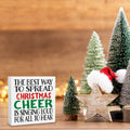 Christmas Holiday Decor Xmas Vacation Decorations 5x5 Inches Funny Sign by Deal US