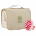 Toiletry Bag Travel Organizer with Hanging Hook Large Water-Resistant by Deal US