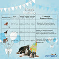 Dog Birthday Party Hats Bandana Double Layer Fabric Large Blue Size L by Deal US