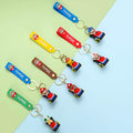 Laghtin Super Bros Keychains 8Pcs Cartoon Movie Character Multicolor by Deal US
